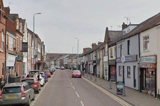 A man was stabbed outside a shop in Outram Street in Sutton. Photo: Google