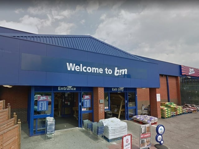 B&M Home Store with Garden Centre on Baums Lane, Mansfield, has a 4.3 out of five rating, based on 2,200 Google reviews.