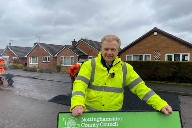 Coun Neil Clarke, Nottinghamshire Council transport and environment committee chairman.