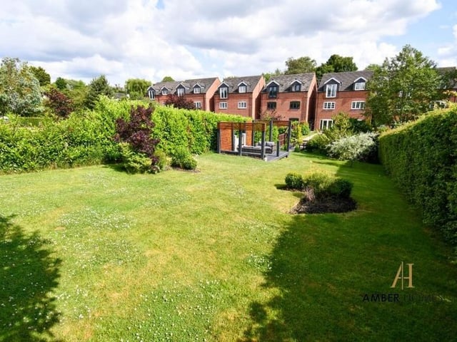 Whether it's relaxation or recreation that you prefer, the back garden is the spot for you.
