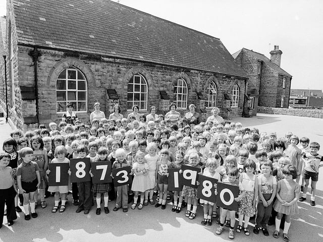 Last day at Forest Glade School in 1980