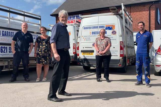 Mansfield Garage Doors has enjoyed an excellent year's trading