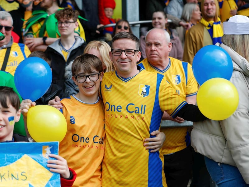 Mansfield Town ended the season in third, while Barrow missed out on the play-offs after the draw.