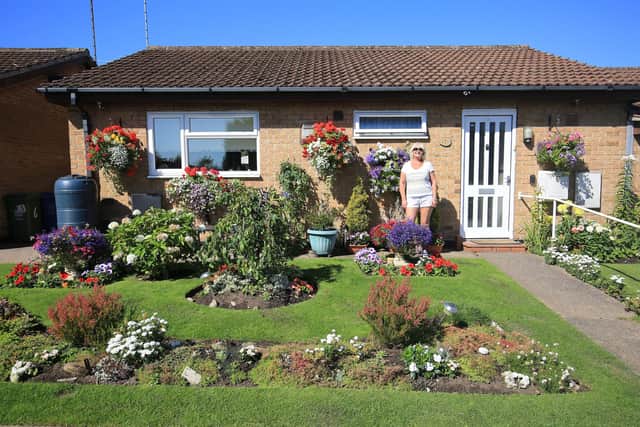 "It just makes you smile" - Eireen Brooks has transformed the gardens during lockdown