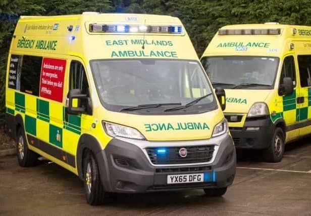 East Midlands Ambulance Service will get £6.35 million which will be used for 40 additional double-crewed ambulances