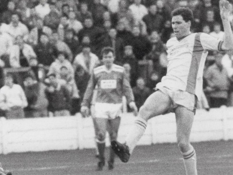 Wilkinson scored 83 league goals in total for Stags over six years before moving to Preston. Also featured for Chesterfield before retiring. Now teaches in the sports department of Loughborough College.