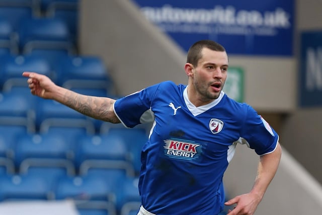 Marc Richards has 137 League Two goals to his name in 373 games. He scored 21 times for Chesterfield over two seasons.