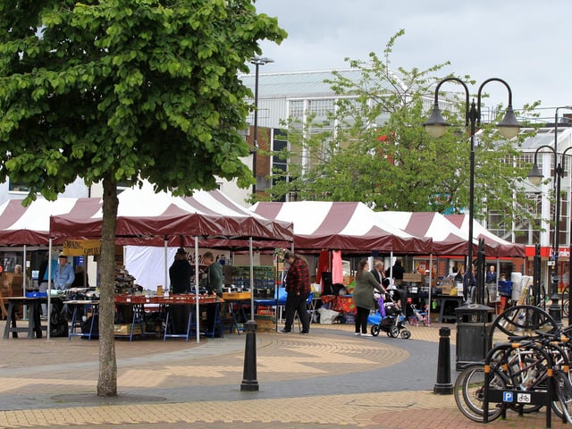 Image: Sutton town centre. There were 10 crimes reported near here in July 2024.