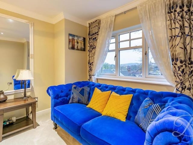 So sizeable is the master bedroom that there is space for a full-blown sofa.