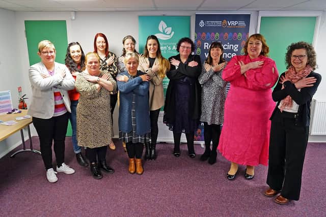 Launch of a brand new Women and Childrens Centre in Mansfield. Run by Nottinghamshire Womens Aid to support women and children affected by domestic violence.