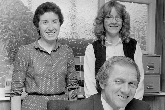 Do you recognise these staff members from almost 40 years ago?