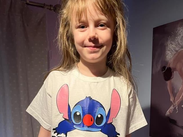 Amber Skye, age 8.