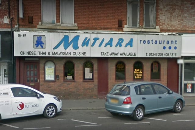 Mutiara, which specialises in Chinese, Thai and Malaysian cuisine and is taking part in Eat Out to Help Out, can be found on West Bars in Chesterfield.