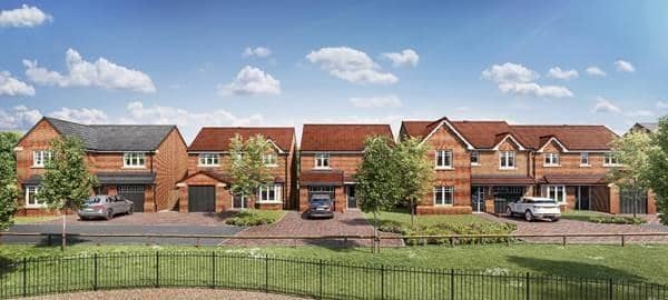 What the homes will look like at Bilsthorpe Chase