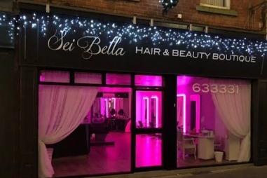 Sei Bella on White Hart Street in Mansfield offers many hair and beauty treatments, as well as training opportunities.