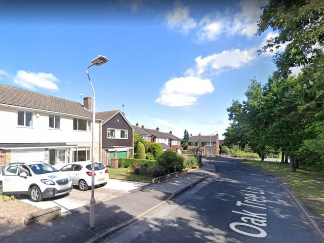 Prices in Oak Tree and Ransom Wood are up £2,000 to £177,000, a rise of 1.1 per cent.