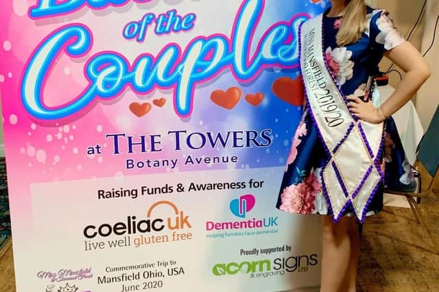 Amy has so far raised over £5,000 for Dementia UK