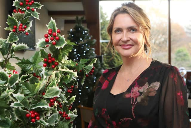 Christmas Memorial Service, celebrant Katie Page led the service