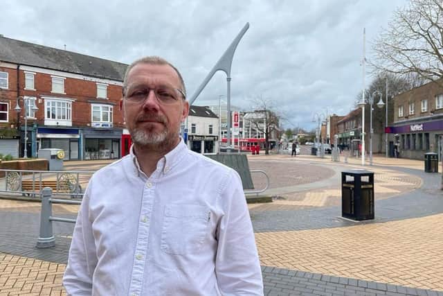 John Curtis, 53, issued a message to council candidates in Ashfield