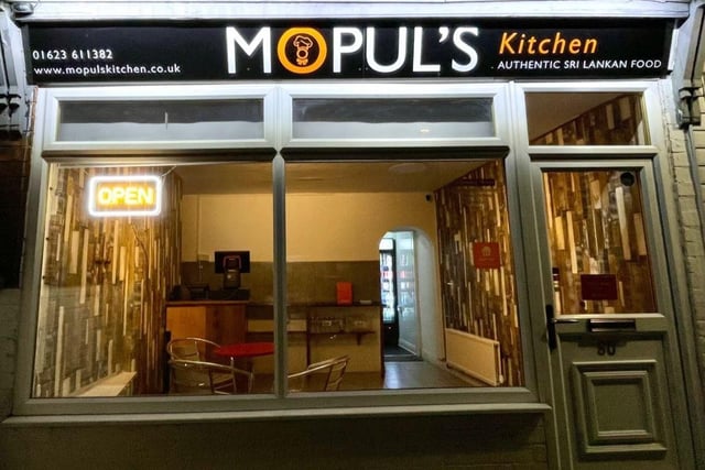 Mopul's Kitchen on Westfield Lane was awarded five stars
