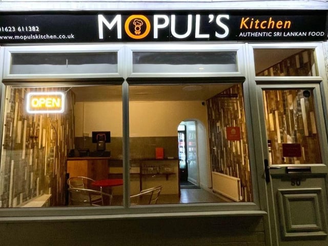 Mopul's Kitchen on Westfield Lane was awarded five stars