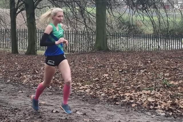 Sophie Toyn - set to represent Derbyshire at English Schools.
