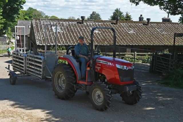 Whirlow Hall Farm's shop and butchery were consistently busy during lockdown, but now other areas of the site are reopening including the cafe - on a takeaway basis - and the playgrounds at weekends. A new addition is 'Farmer John's Tractor Rides' on Saturdays and Sundays. (https://www.whirlowhallfarm.org)