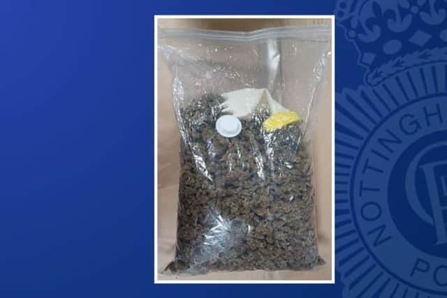 The drugs seized by police
