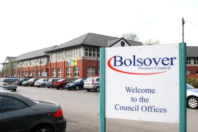 Bolsover Council's offices.