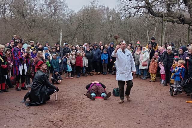 The Calverton Real Ale and Plough Play Preservation Society are performing a new Robin Hood play. 