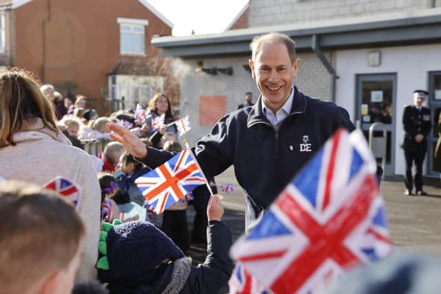 HRH The Duke of Edinburgh will visit Mansfield's Portland College on Wednesday