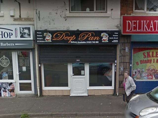 Deep Pan Kid on Market Street, Shirebrook. Last inspected on August 11, 2021.