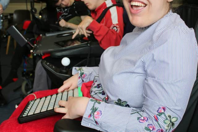 Portland College student Jess is enjoying making music at home during the lockdown thanks to revolutionary new technology.