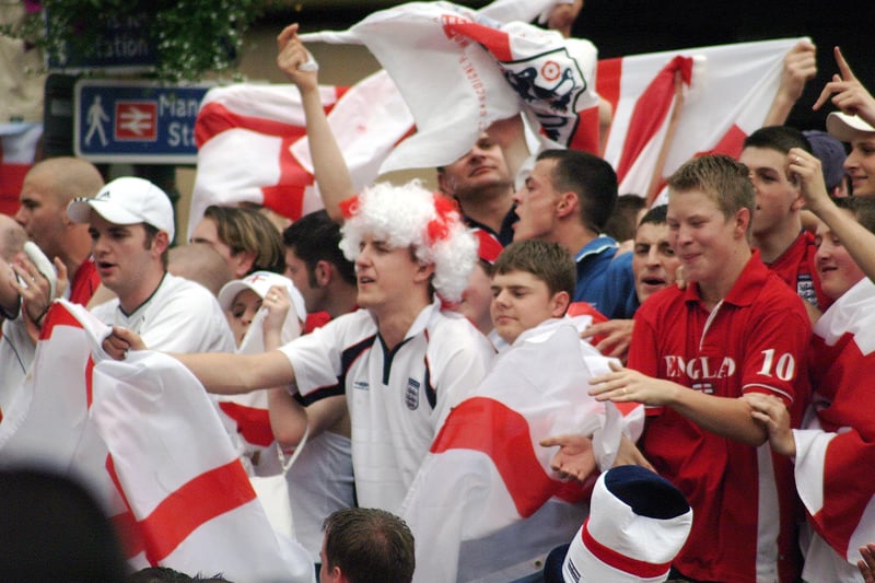 2002 and Mansfield pubs were full of England fans
