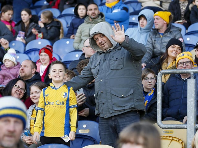 Mansfield Town fans enjoyed a big win over Salford City.