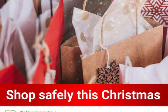 Shop safely this Christmas