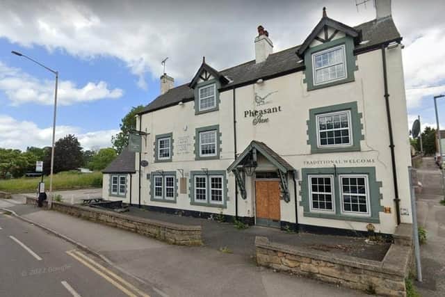 The Pheasant Inn on Chesterfield Road South, Mansfield.