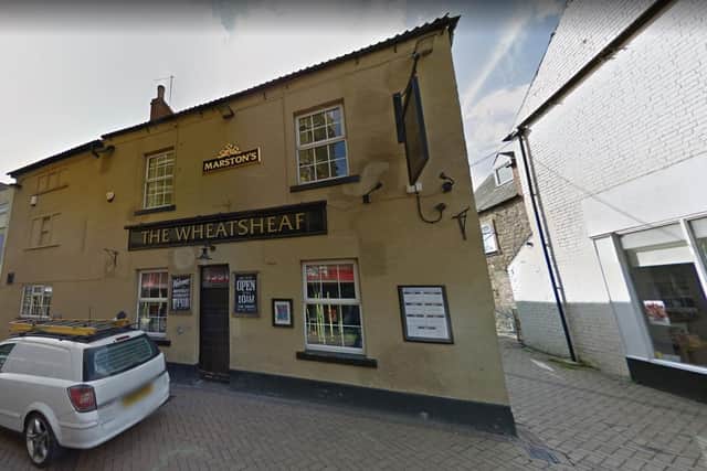 The Wheatsheaf, Stockwell Gate, Mansfield town centre.