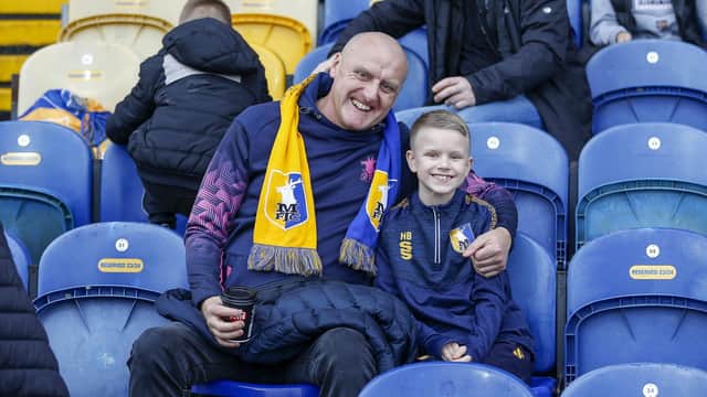 Mansfield Town have average gates of 7,307 in League Two this season.