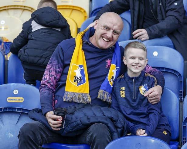 Mansfield Town have average gates of 7,307 in League Two this season.