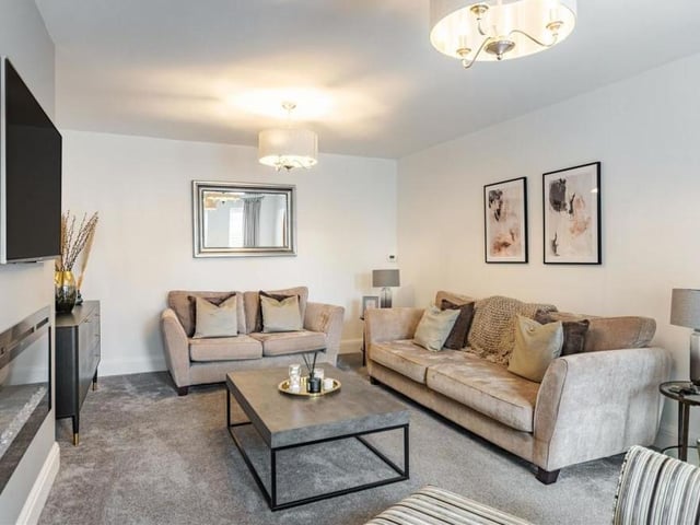 Moving on now to the relaxing and comfortable lounge at the Rockcliffe Grange property..