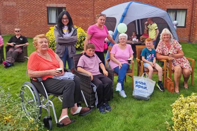Residents at Maun View at the charity fundraiser. (Photo by: Runwood Homes)