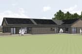 An artist's impression of how the new village hall in Bilsthorpe could look. (PHOTO BY: LK2 Architects Ltd)