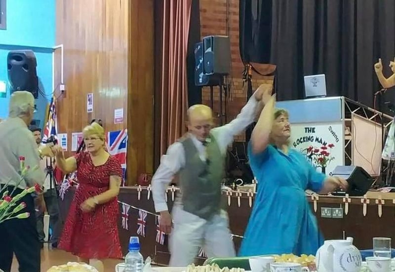 Guests filled the dancefloor