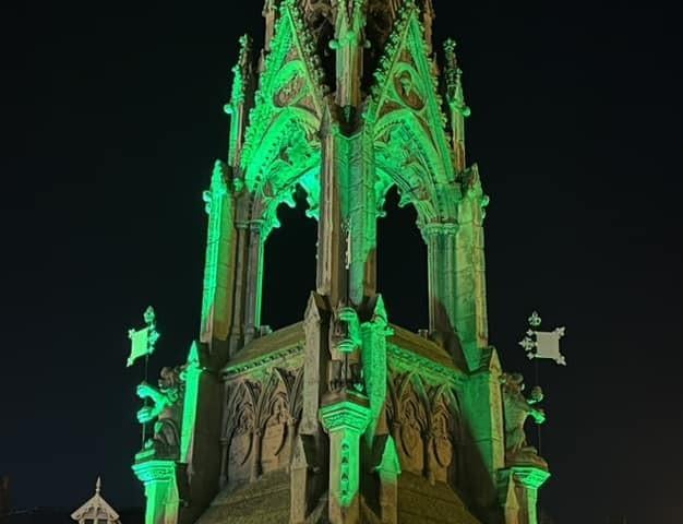 Here is another stunning illuminated photo. Pictured: Mansfield Market Place. Thank you for sharing it, Alison.