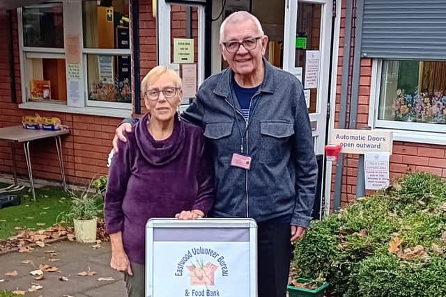 Husband and wife volunteers Yvonne and Colin. Photo: Submitted