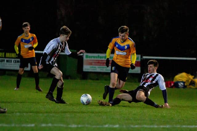 Jack Lowe in action for the young Cobras. PHOTO: Dan Walker