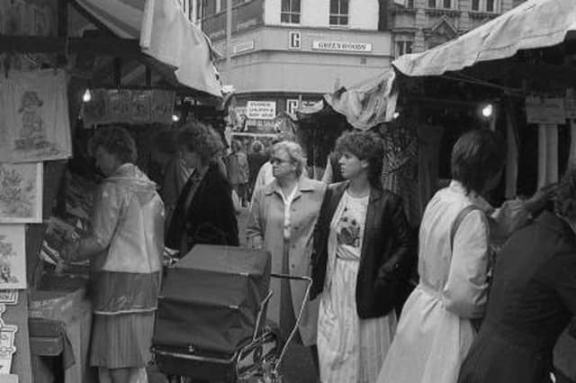 The stalls were packed - can you spot any familiar faces?