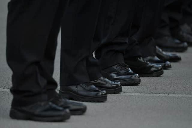 Home Office figures show that there were 2,272 police officers in Nottinghamshire Police in December, up from 2,153 a year before.