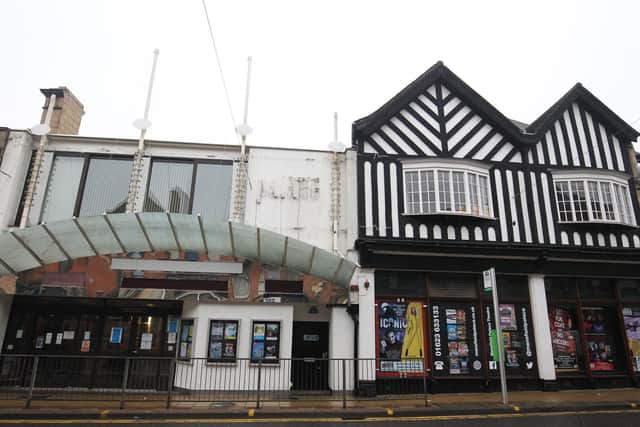 Mansfield Palace Theatre on Leeming Street in the town centre.